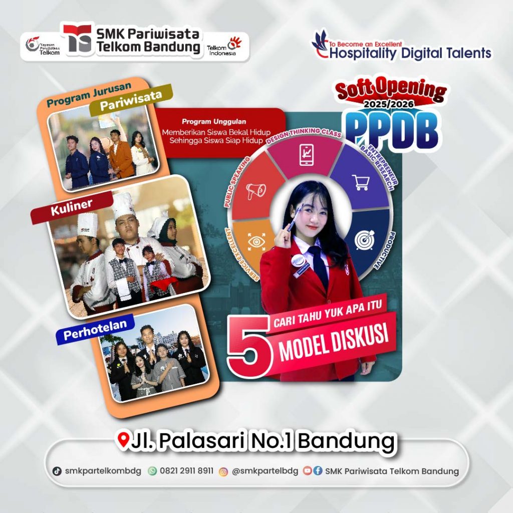 PPDB SMK Pariwisata Telkom Bandung